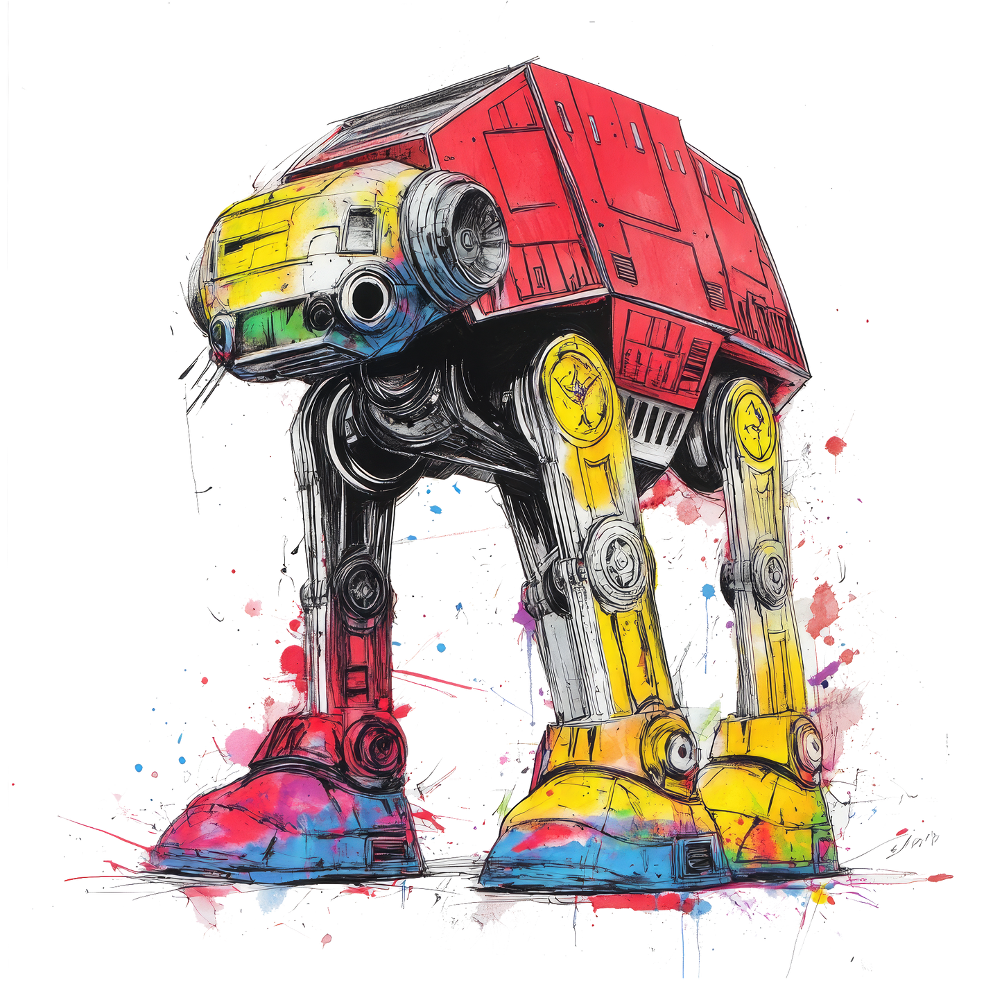 Colorful Walker