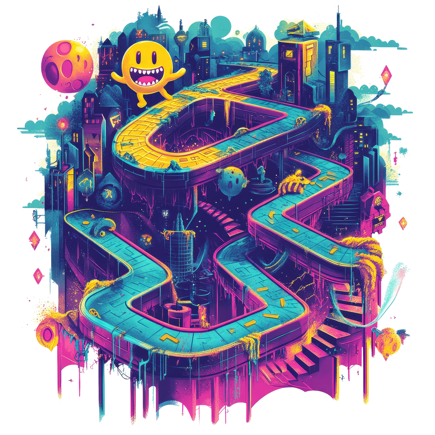 Arcade Maze Frenzy