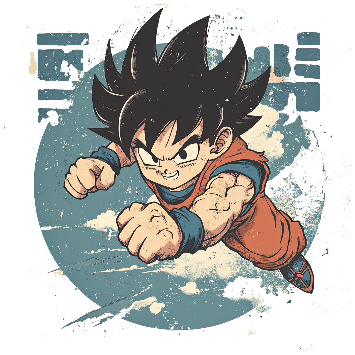 Goku in Flight