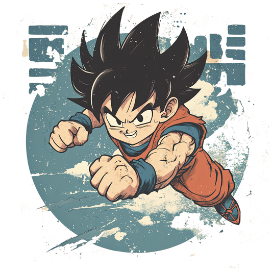 Goku in Flight