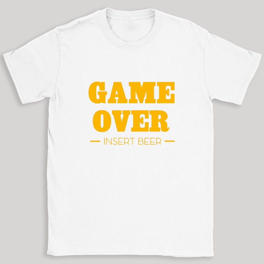 Game Over Insert Beer