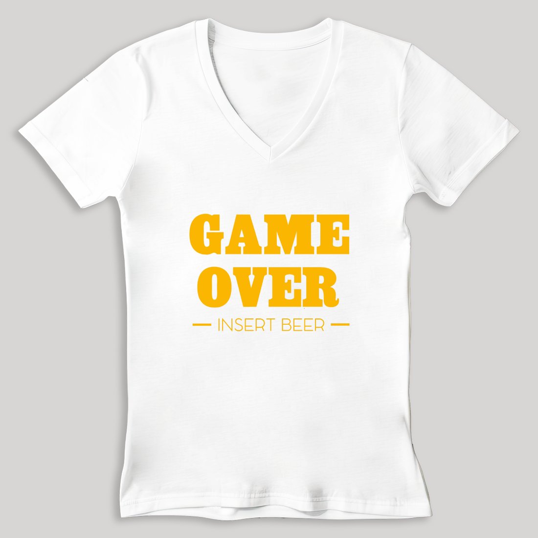 Game Over Insert Beer