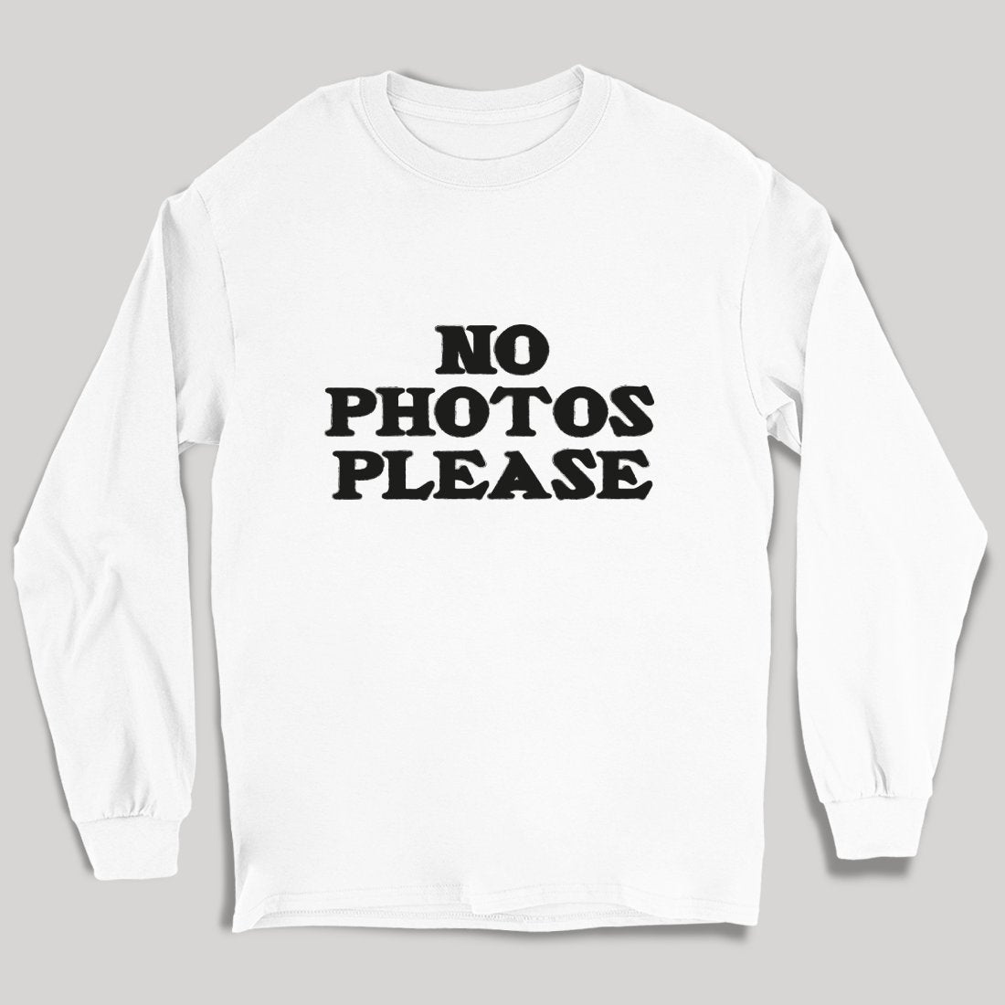 No Photos Please