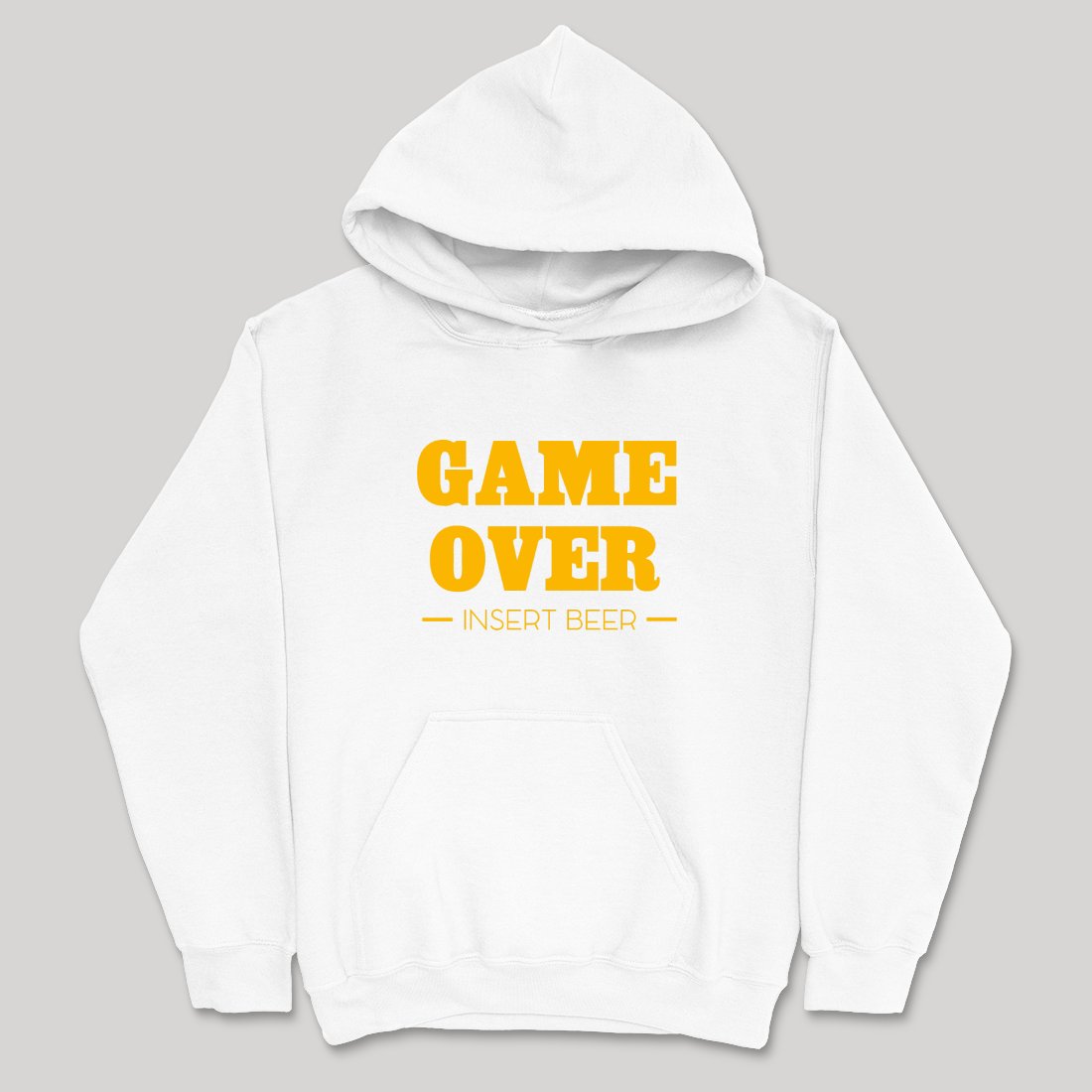 Game Over Insert Beer