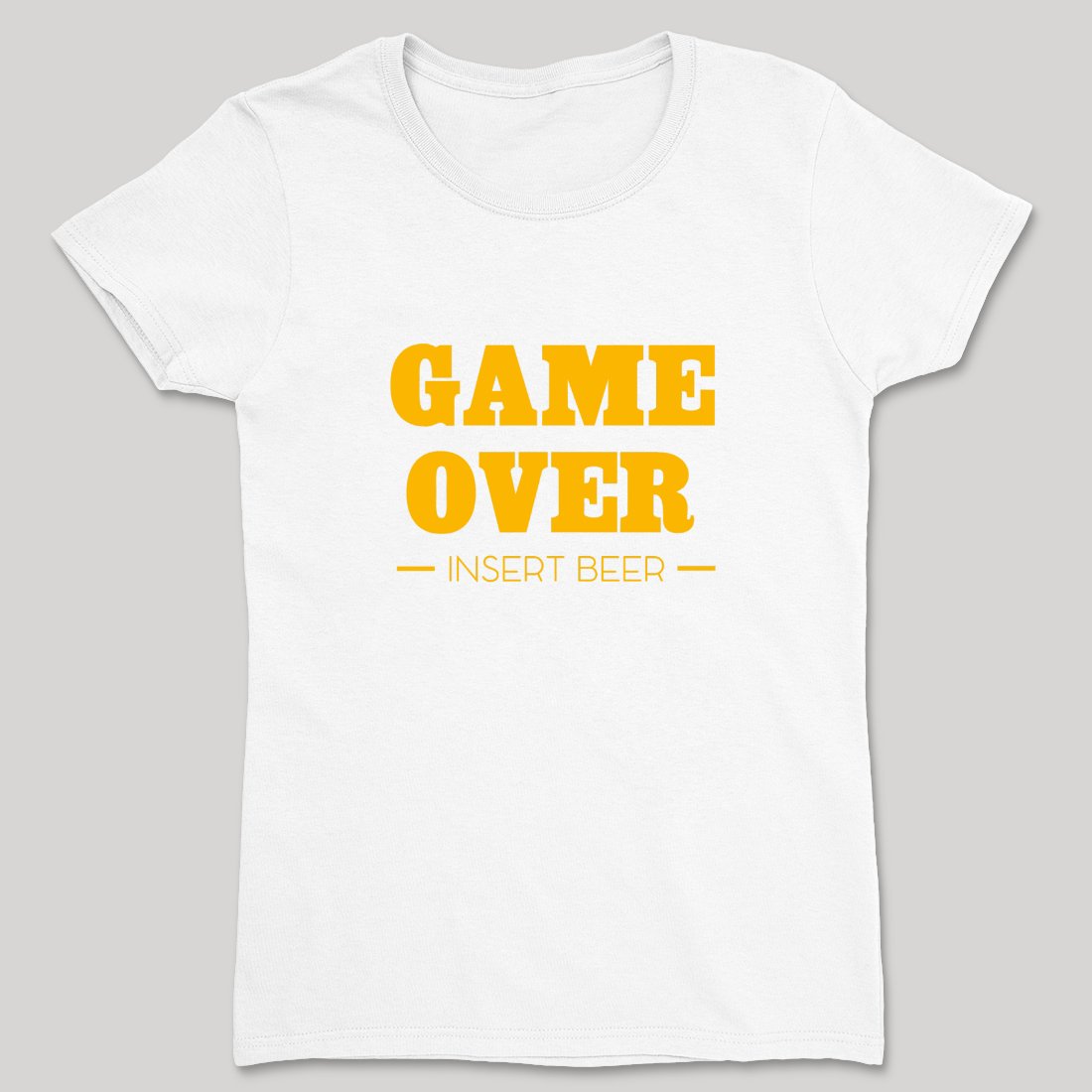 Game Over Insert Beer