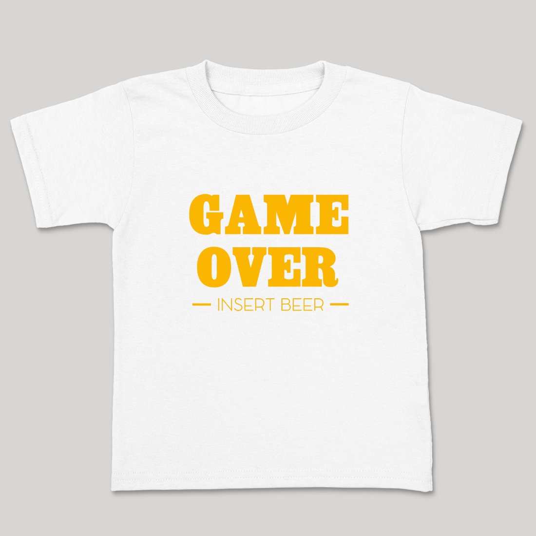 Game Over Insert Beer