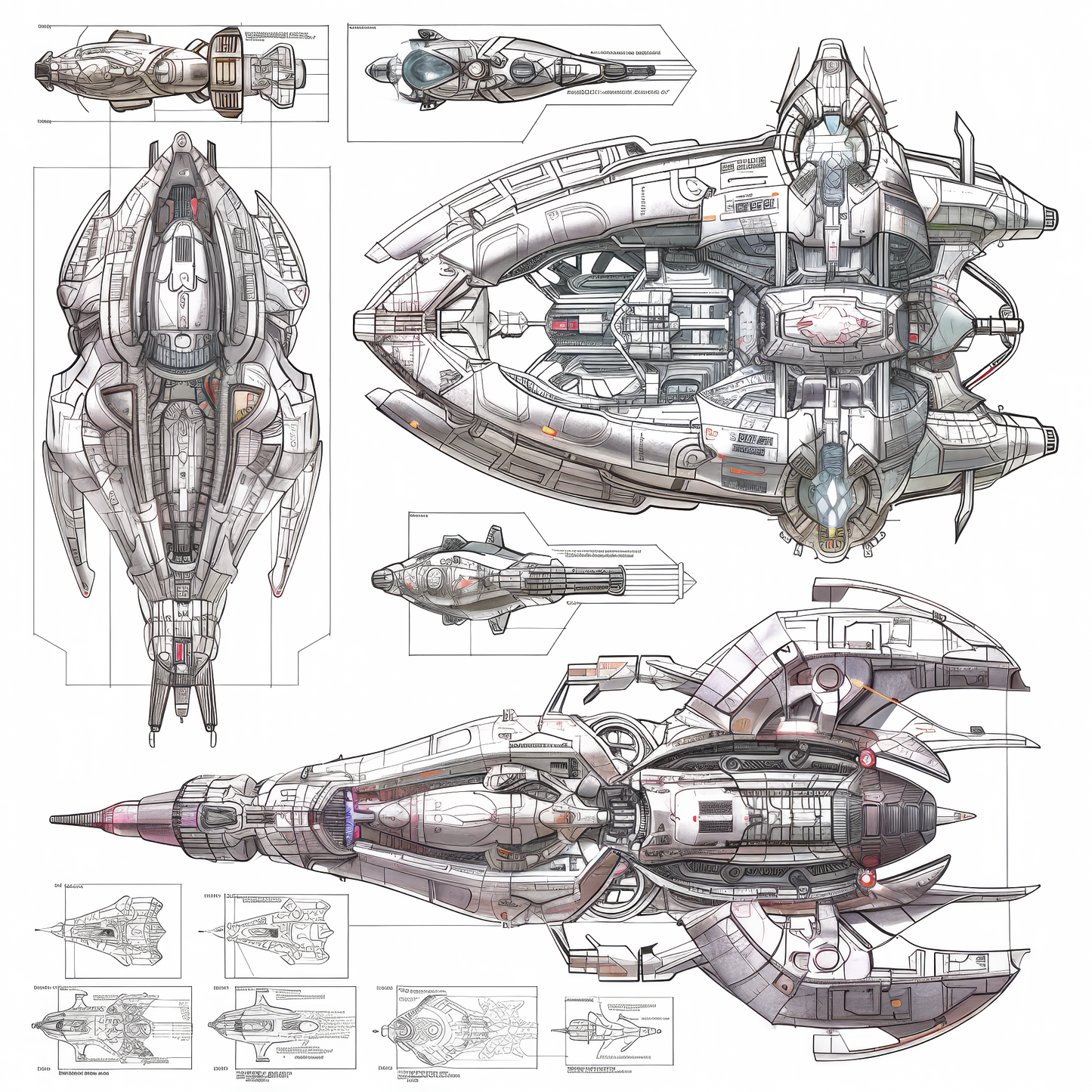 Space Ship Plans