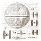 Death Star Blue Prints